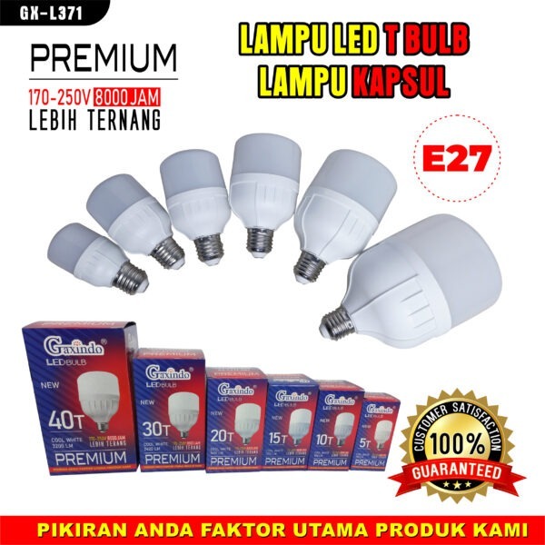 Lampu LED T Bulb Premium E27