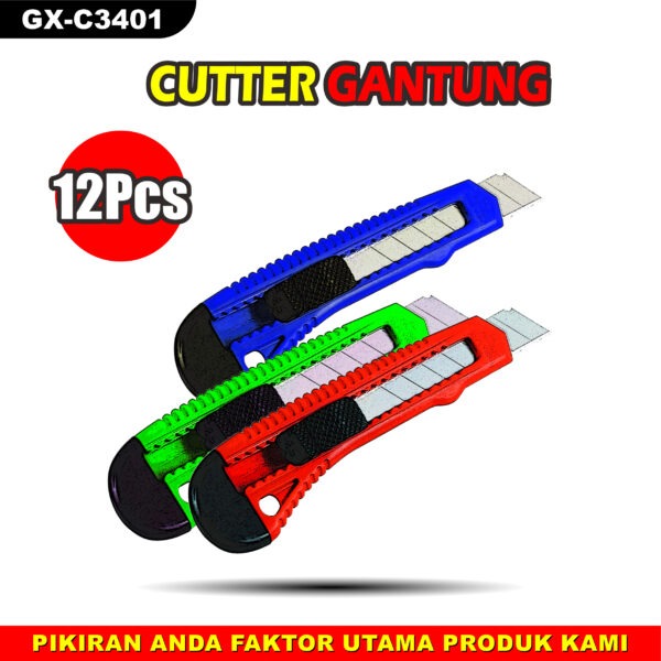 Cutter Gantung Besar Isi 12pcs
