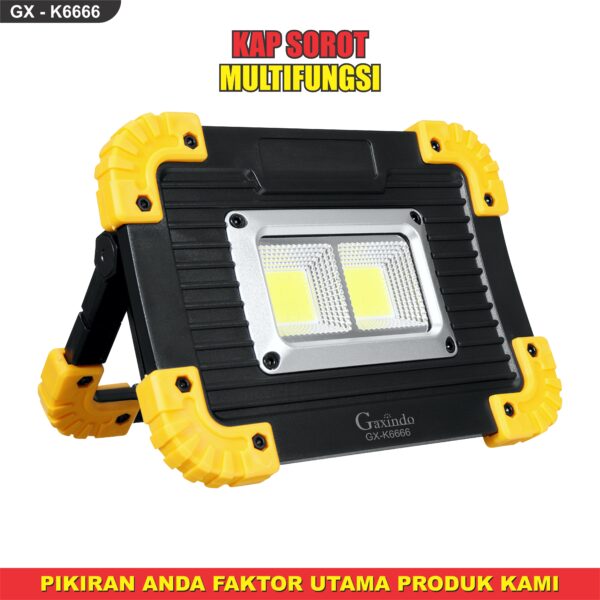Kap Sorot Working Light 20W 2lampu Segi