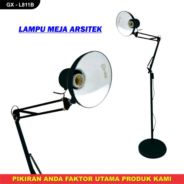 Lampu Meja Besi E27	Stand 930
