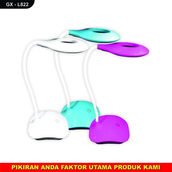 Lampu Meja Led Cas  Flexibel TouchScreen Ring 4w