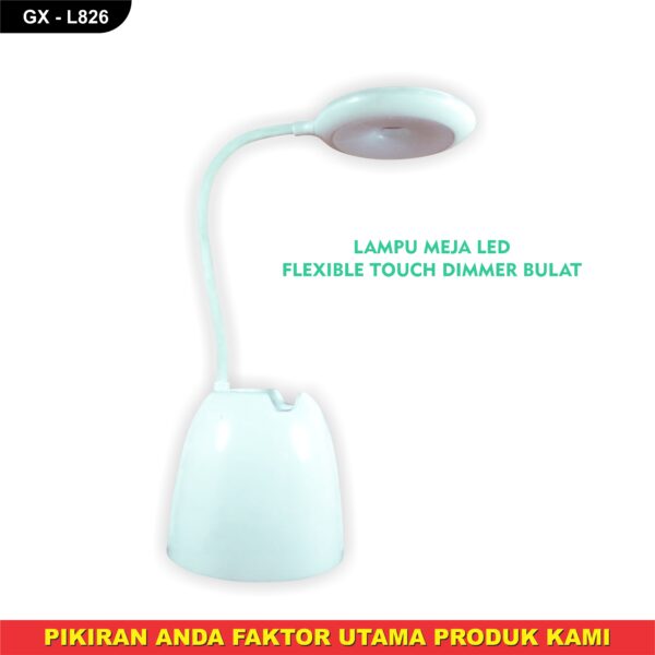Lampu Meja Led Cas Flexibel TouchScreen Box Pencil