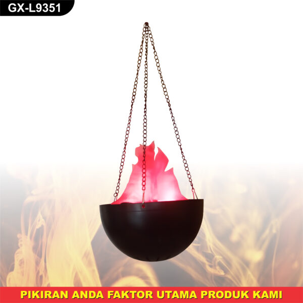 Lampu Disco Led Api Gantung (Besar)