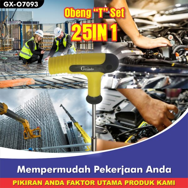 Obeng Set T 25 in1