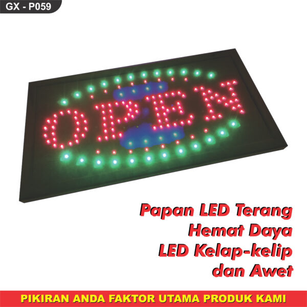 Papan Led/Billbord Open Tebel