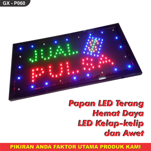 Papan Led/Billbord Jual Pulsa US